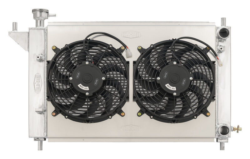 94-96 Mustang Radiator w/12in Dual Fans Kit - LMM5717K