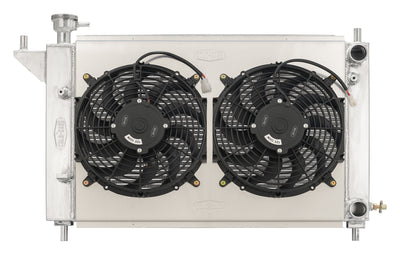 94-96 Mustang Radiator w/12in Dual Fans Kit - LMM5717K