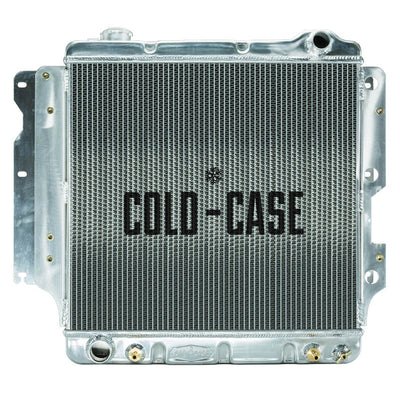 RADIATOR PERF ALUM DOWNFLOW 2-