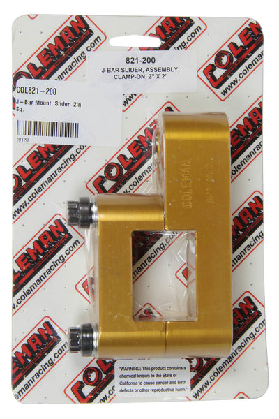 J-Bar Mount Slider 2in Sq.