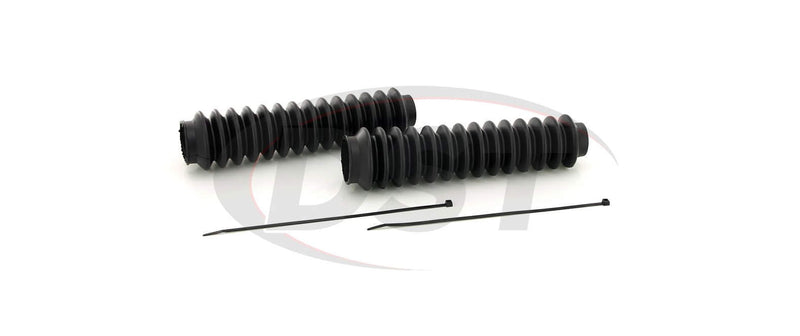 Shock Boots & Zip Ties B agged Pair Black - KU20002BK