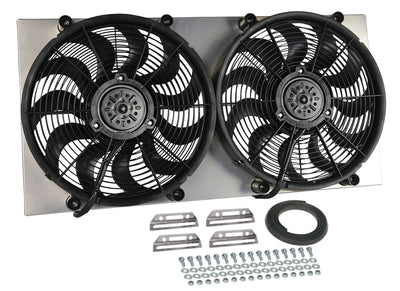 17IN Dual HO RAD Fan W/ Aluminum Shroud - 16843