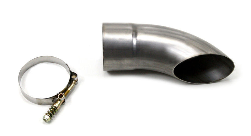 TURNDOWN EXHAUST SS 3.0 IN