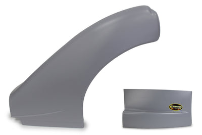 Dominator Late Model Flare Left Gray - DOM2302GRY