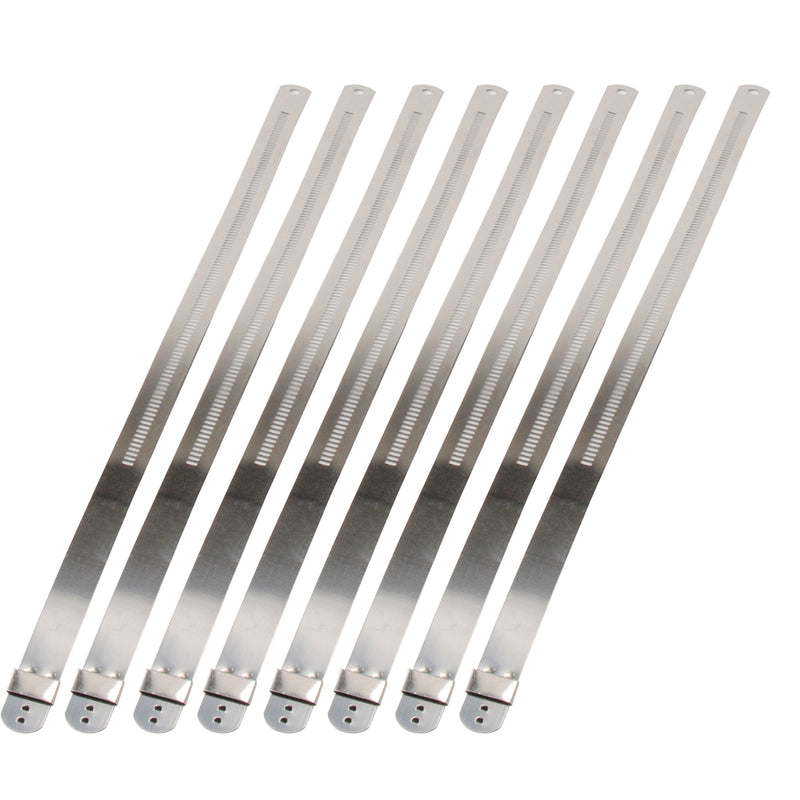 Positive Locking Ties 12mm x 9in 8-pk