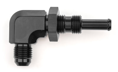90Deg 6AN 5/16 Bulkhead Black - 6020712B