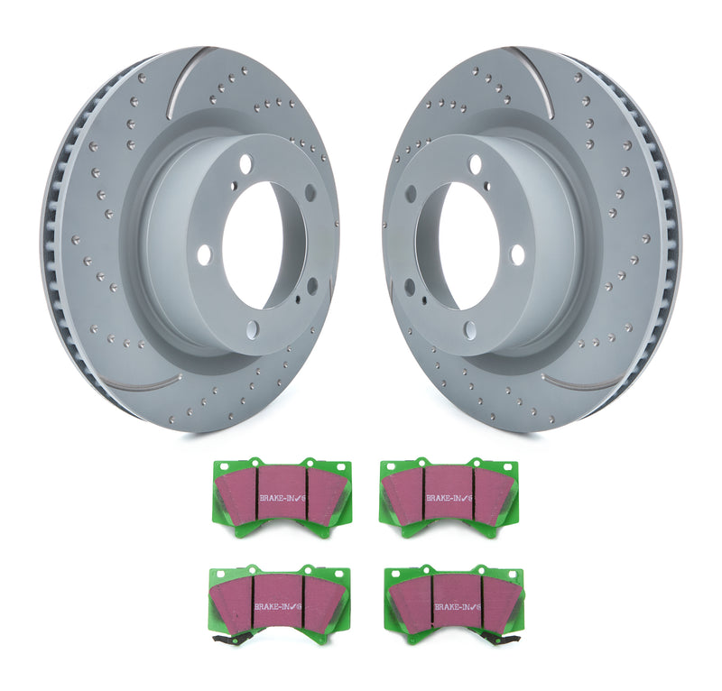 DISC BRAKE PAD AND ROTOR KIT