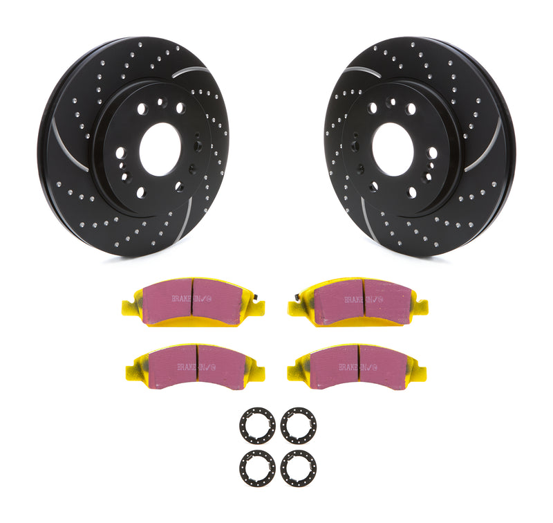 DISC BRAKE PAD AND ROTOR KIT