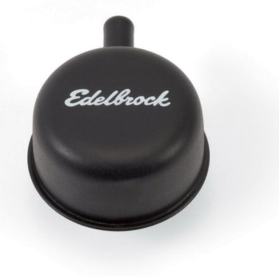 Round Cap w/Nipple Black - 4413
