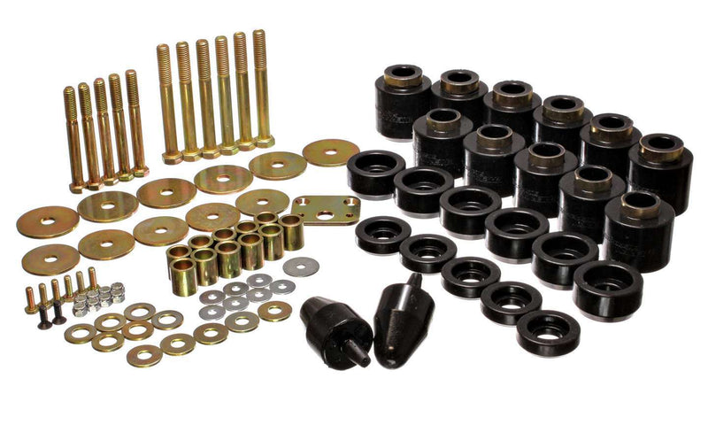 CAB MOUNTING KIT BLACK