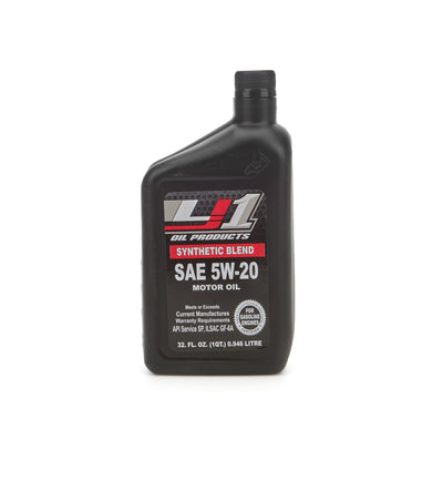 5W20 Synthetic Blend 1 Quart