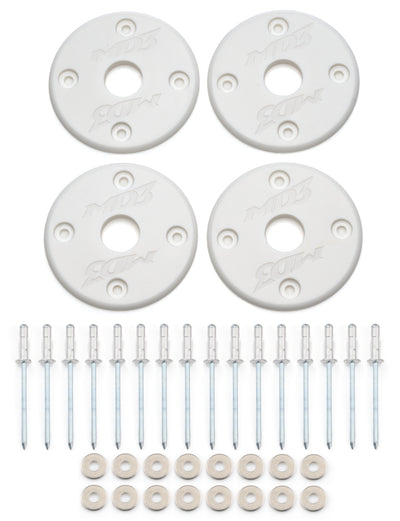 Scuff Plate Plastic White 4-Pack MD3