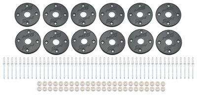 Scuff Plate Plastic Black 12-Pack MD3