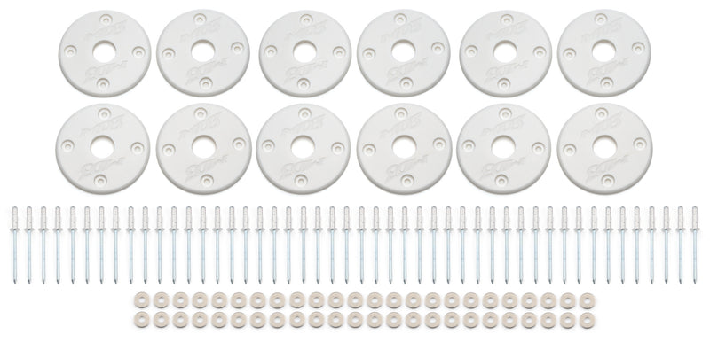 Scuff Plate Plastic White 12-Pack MD3