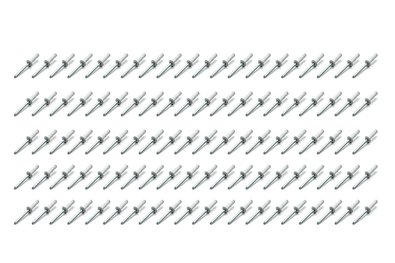 Sm Hd Rivet White Multi -grip 100pk