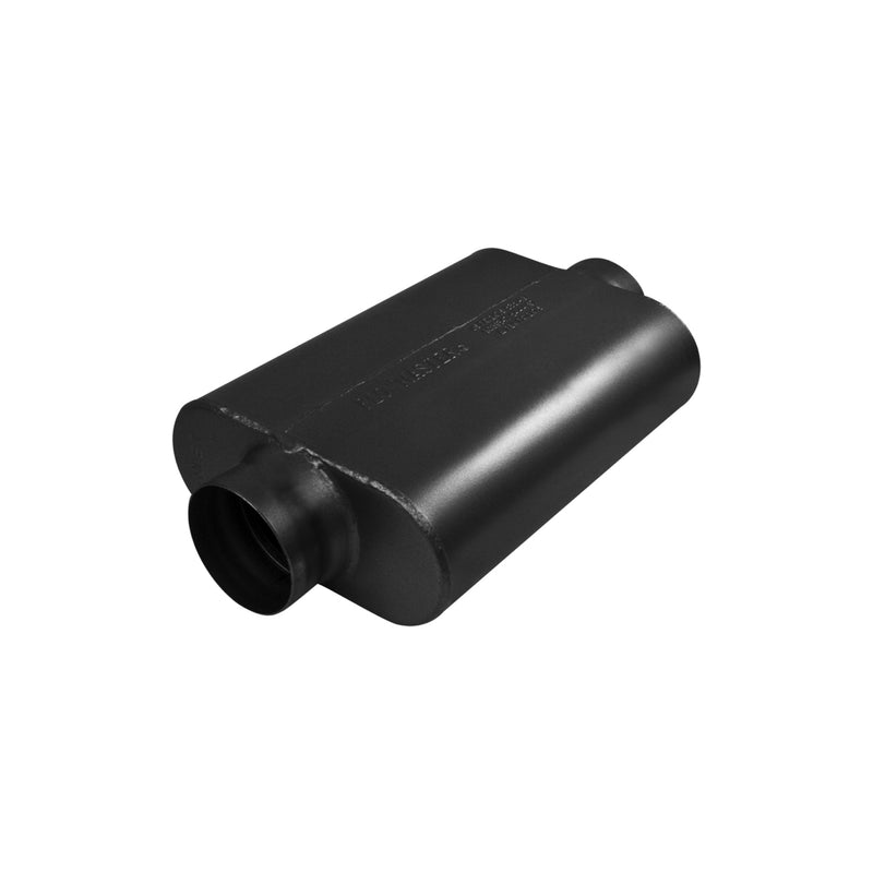 MUFFLER OVAL SS BLACK 3.5IN
