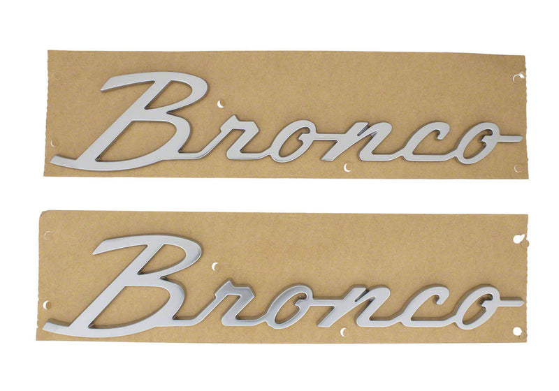 BRONCO SCRIPT EMBLEM KIT
