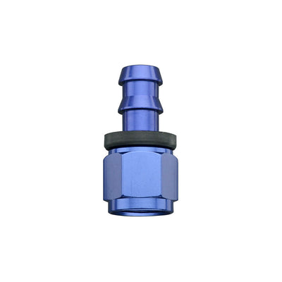 8an x 3/8 Push-Lite Hose End - Straight