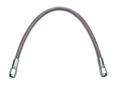 #3 PTFE 12in Hose Clear Cover 3an Female St - 311012