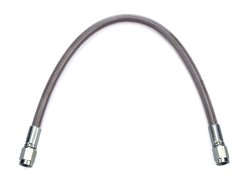 #3 PTFE 12in Hose Clear Cover 3an Female St - 311012