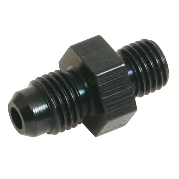 4AN To 10MM X 1.25 Adapter Fitting Black - 460409BL
