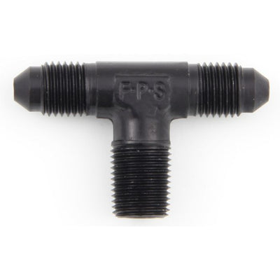 #8 Tee 3/8 Mpt on the Si De Black - 482508BL