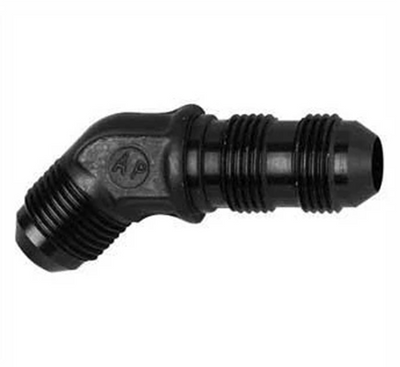 #4 X 45 Bulkhead Black
