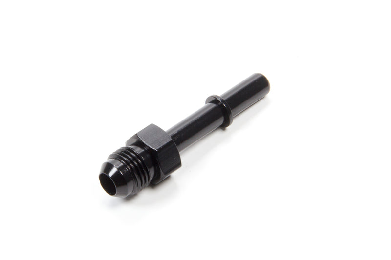 EFI Fuel Adapter Fitting #6 x 5/16 Black