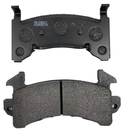 Brake Pad Set 4 Compound GM Metric D154 15MM - PB04017