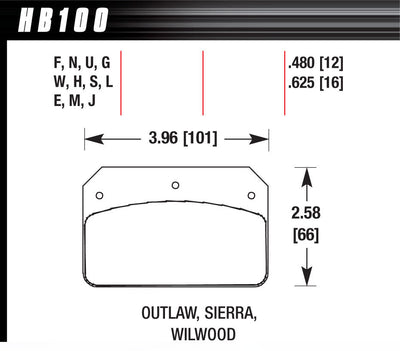 BRAKE PADS - BLACK