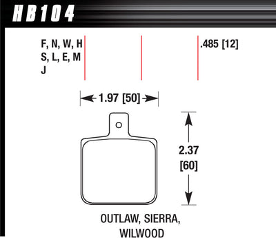 BRAKE PADS RACE DTC30