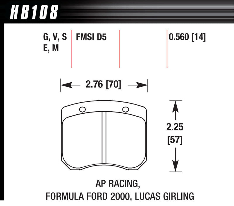BRAKE PADS RACE BLUE