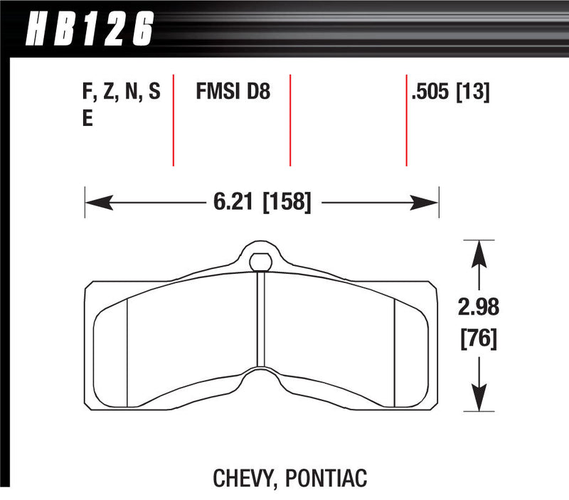 HPS BRAKE PADS