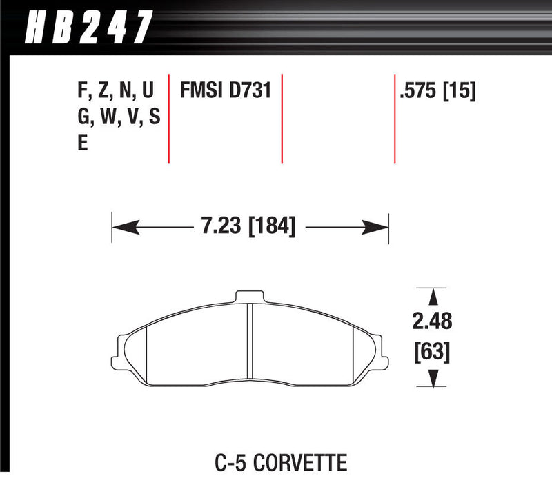 BRAKE PADS STREET CERAMIC