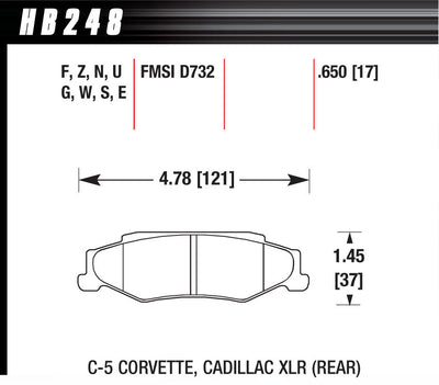 HPS BRAKE PADS