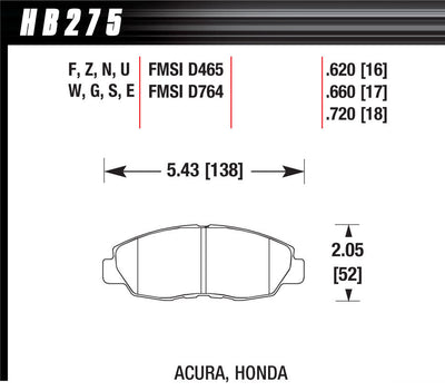 HPS BRAKE PADS