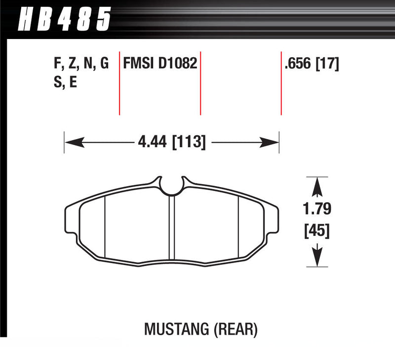 BRAKE PADS STREET HPS