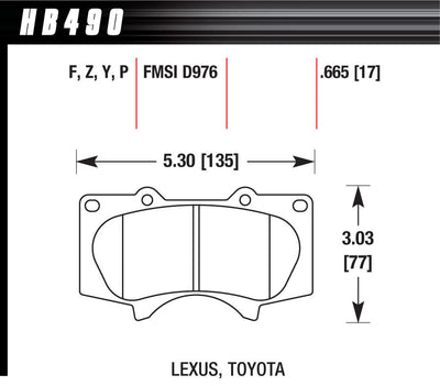 LTS BRAKE PAD