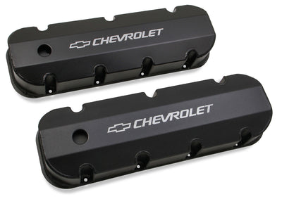 GM BBC FAB ALUM VALVE CVR BLK