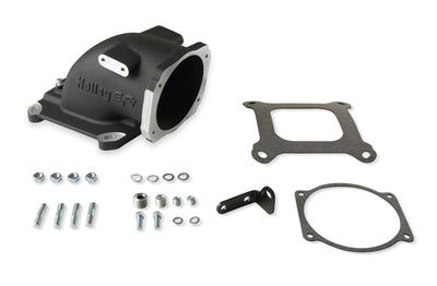 INTAKE ELBOW GM LS 4150 BLK