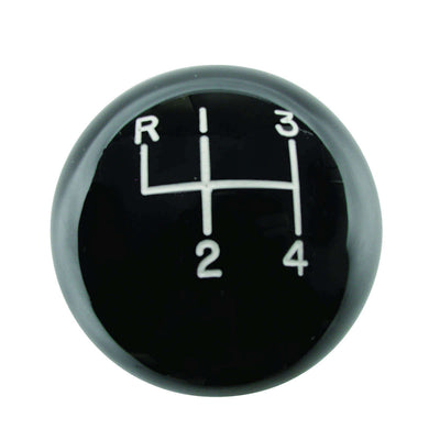 4 SPD SHIFT KNOB 3/8-16 BLACK
