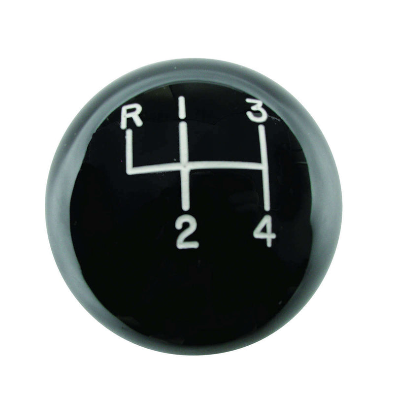4 SPD SHIFT KNOB 3/8-16 BLACK