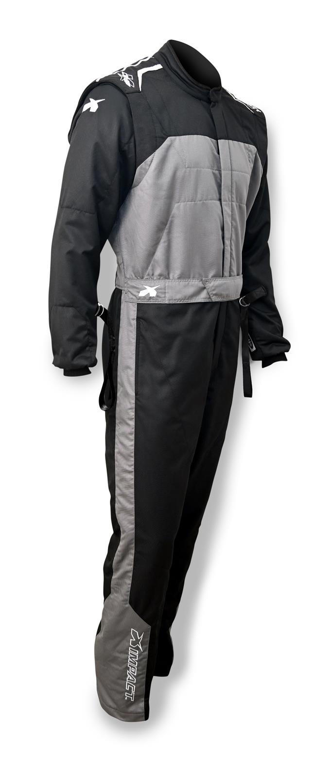 Suit Mini Racer 2.4 1pc Small Blk/Gry