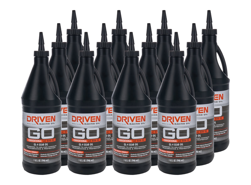 GL-4 80w90 Gear Oil Case 12 x 1 Quart - 0453012