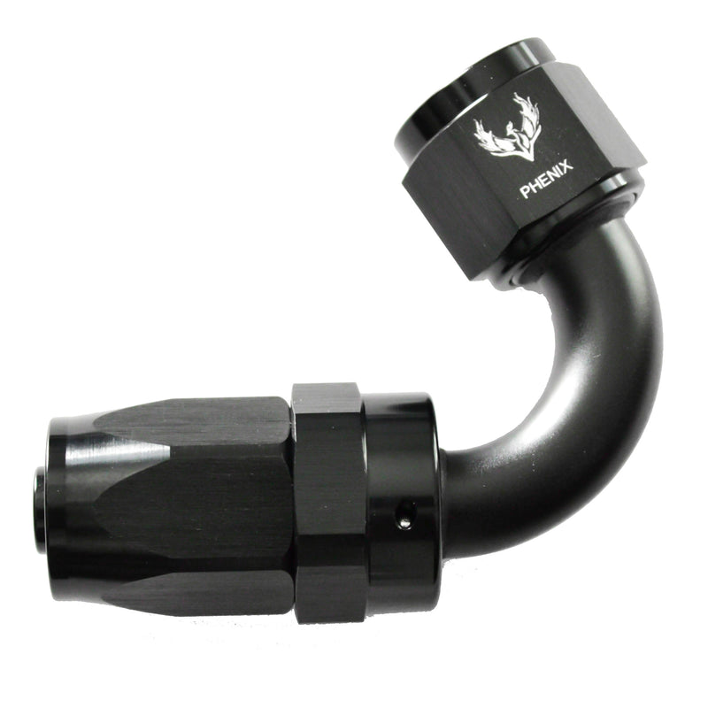 Compression Swivel Hose End -04 x 120° - PHJ41203