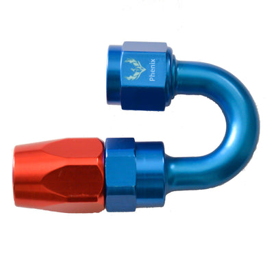 Compression Swivel Hose End -04 x 180° - PHJ41802