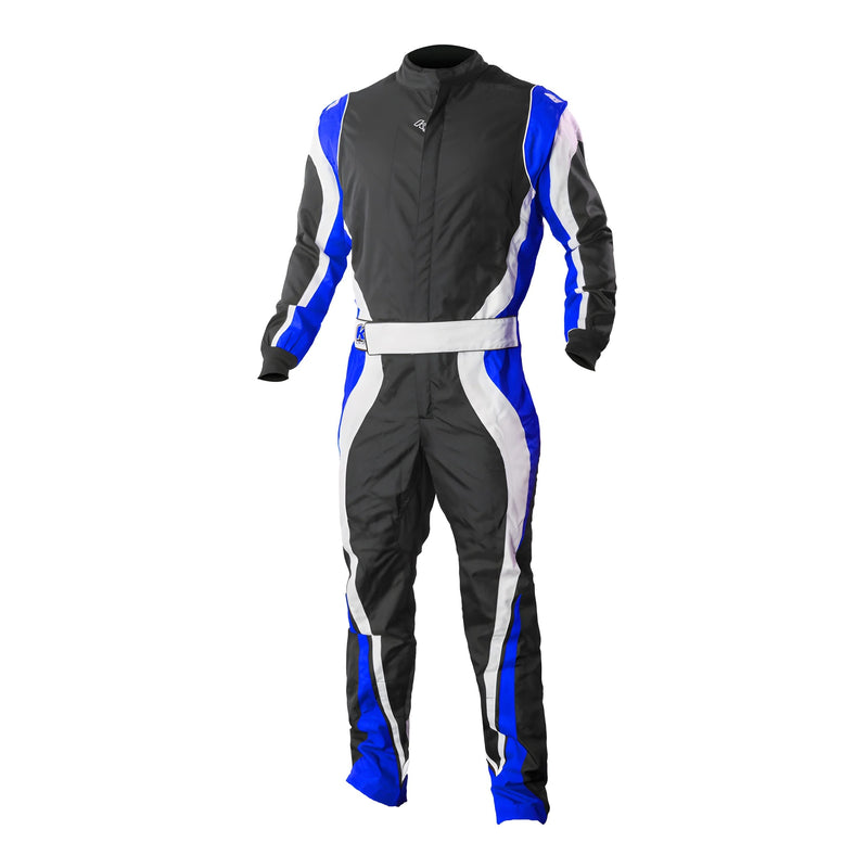 Suit Karting SP1 Adult Medium Black/Blue - 10SP1BM