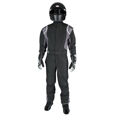 Suit Precision II Black / Gray 3X-Small Youth - 20PRYNG3XS