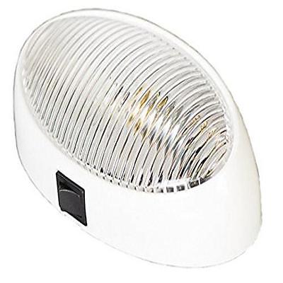 Porch Light Oval with/Sw Clr CD1 - 51252