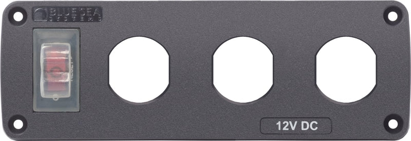 Panel Acc H2O 3 Socket Blank - 4367BSS